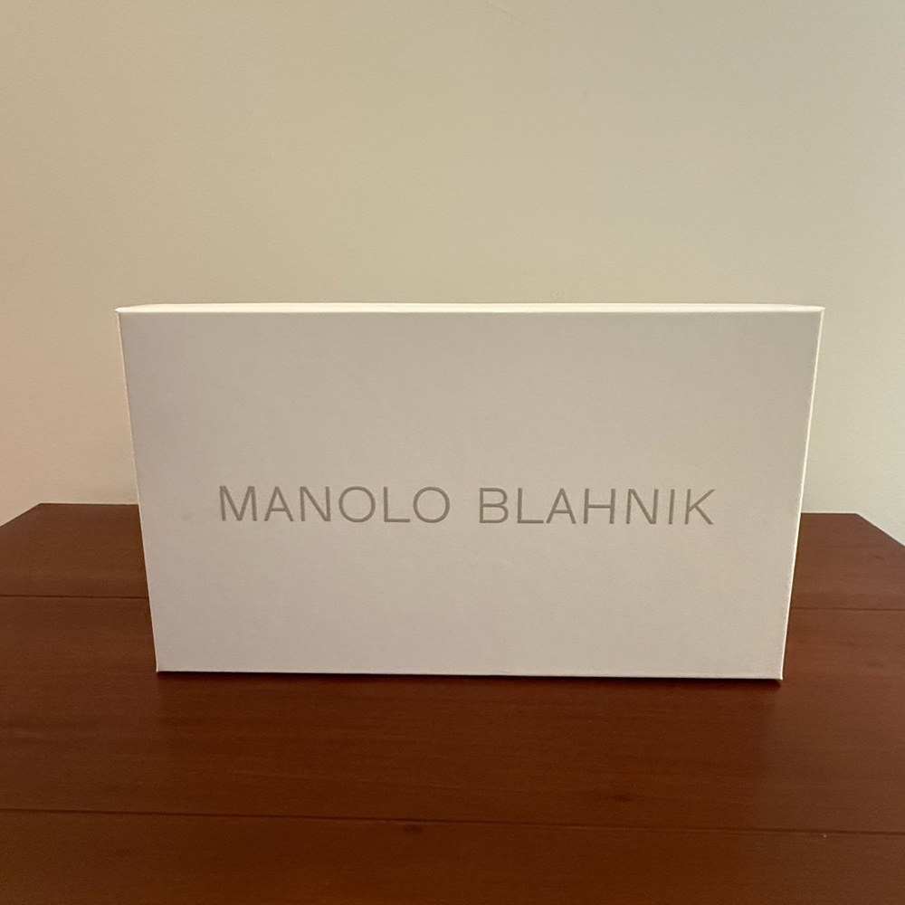 Manolo Blahnik Shoe Box - EMPTY